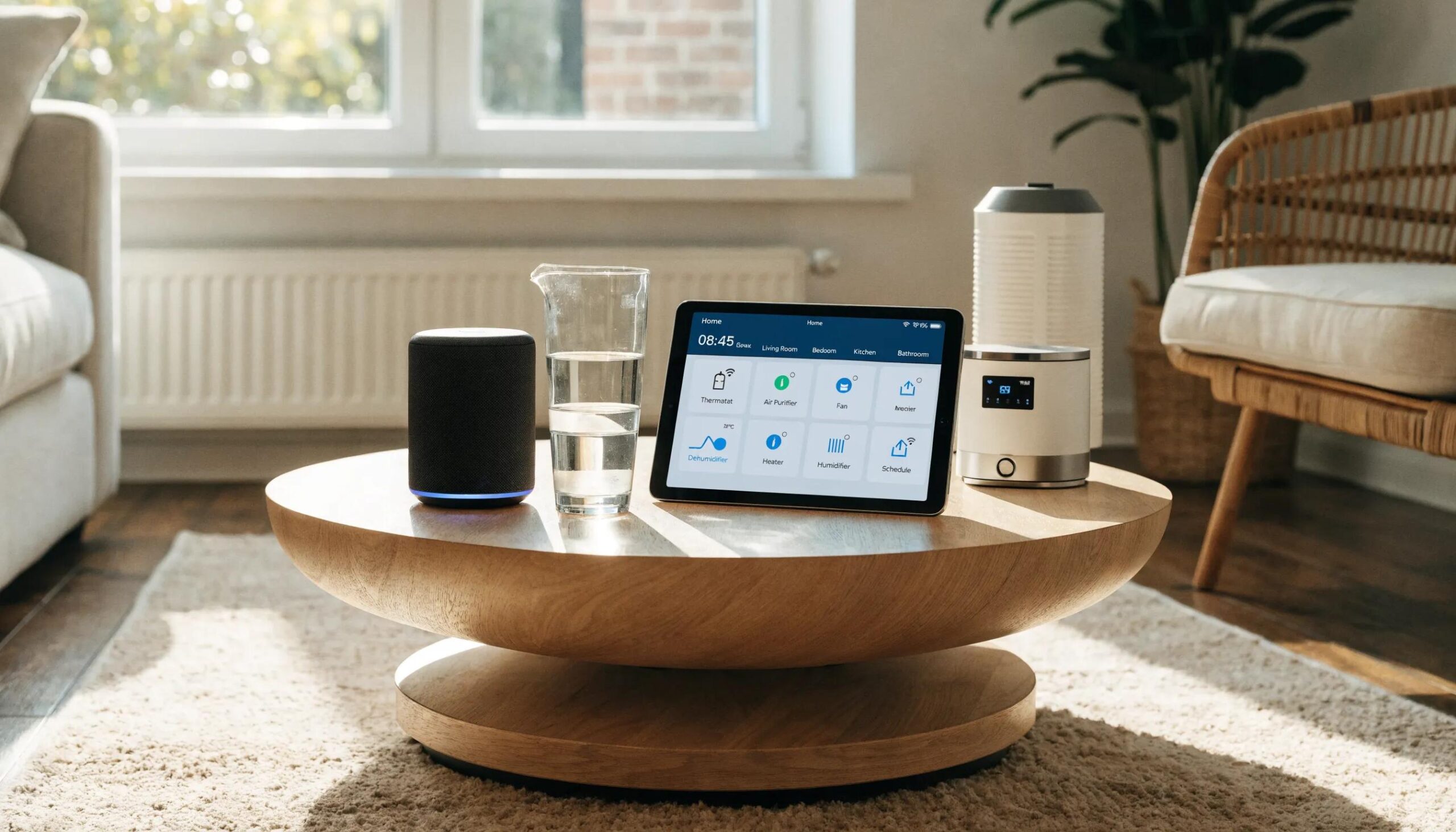 Enhance Comfort with Smart Home HVAC Automation 1 Smart home devices and HVAC system integration, highlighting compatibility and advanced technology solutions