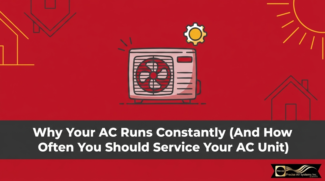 Why Your AC Runs Constantly (And How Often You Should Service Your AC Unit) &mdash; featured image