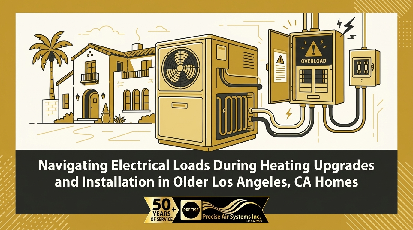 Navigating Electrical Loads During Heating Upgrades and Installation in Older Los Angeles, CA Homes — featured image